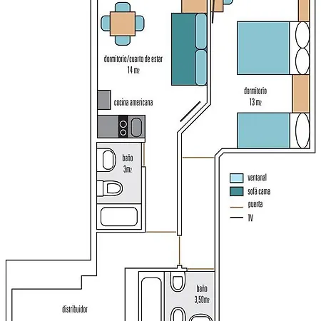 Appartamento Sabinas Don Jaime